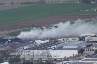 Foto Wilma de Jong tijdens helikoptervlucht
