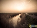 Zonsondergang Waleweg in Strijen - Mary Romijn Fotografie