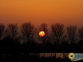 Zonsondergang Oudeland van Strijen - Marc van der Stelt