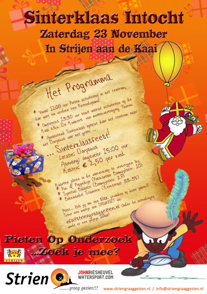 Sinterklaas Poster 2013