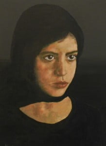 Schilderij meisje SISKW 2013