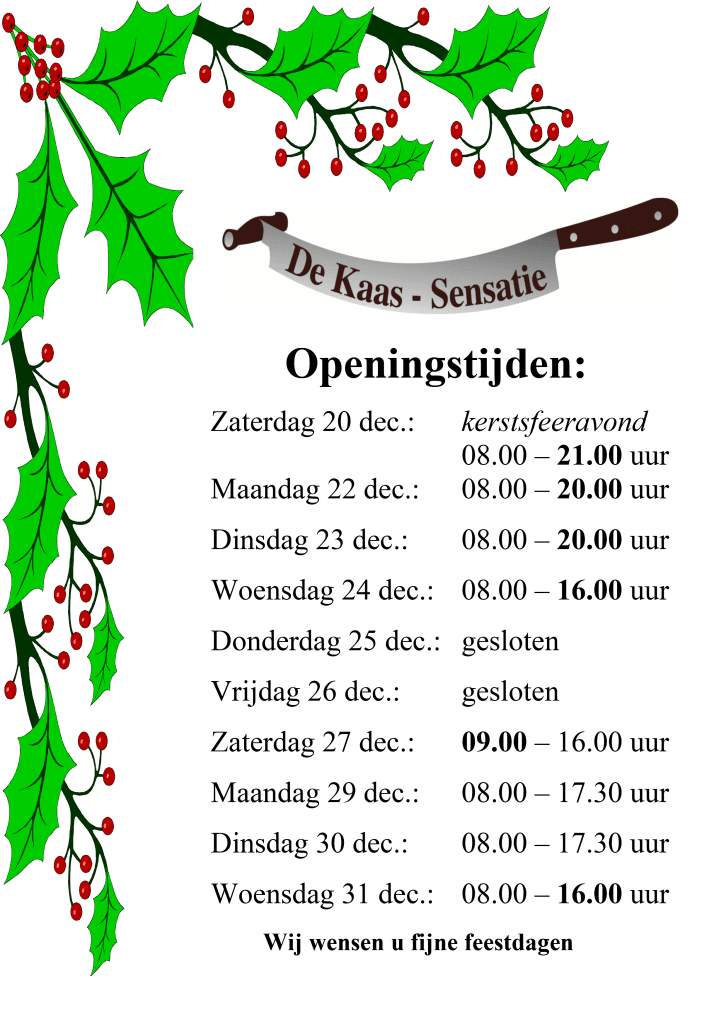 openingstijden-kerst-2014
