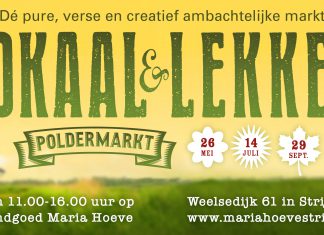 Poldermarkt bij Landgoed Maria Hoeve in Strijen
