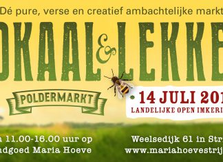 Poldermarkt bij Landgoed Maria Hoeve op 14 juli