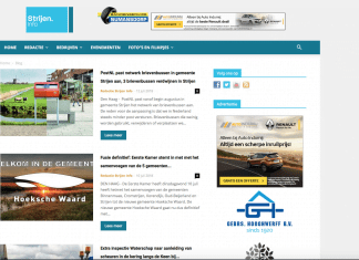 Website Strijen Info gaat ook door na de aanstaande fusie van de gemeente Hoeksche Waard