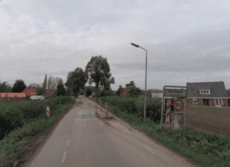 Groot Cromstrijensedijk en Varkensdijk ter hoogte van de Klem in Strijen van 5 tot 7 september afgesloten vanwege wegwerkzaamheden