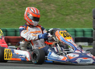 Jongste van het stel karter Kevin Stehouwer uit Strijen maakt indruk met podiumplaats