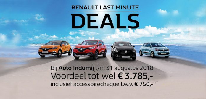 Renault Last Minute deals Indumij