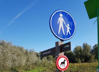 Het seizoen is over, bij de lichtopstand Strijensas blijft het stil. voortaan geen hond meer te bekennen.