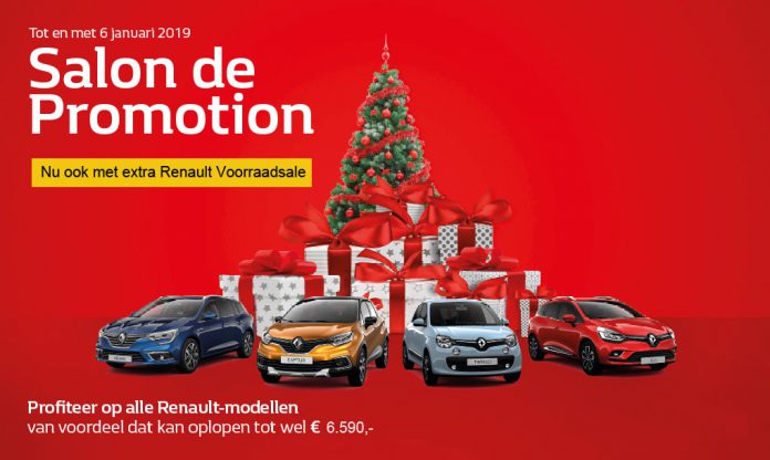 Voorraadsale Salon de Promotion persbericht Auto Indumij dec 18