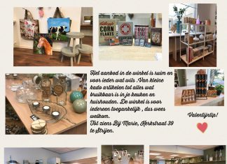 Bij Marie in Strijen is een ruime winkel met spullen op huishoudelijk gebied.