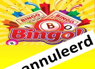 De Bingo a.s. vrijdag bij v.v. Strijen gaat niet door