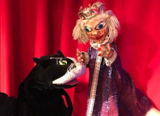 Poppenkastvoorstelling ‘Prinses Polydoortje’ in Ludiek in Strijen