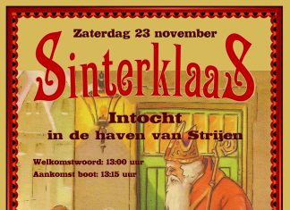 Intocht Sinterklaas in Strijen