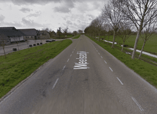 Asfalteringswerkzaamheden op de Weelsedijk op woensdag 27 november