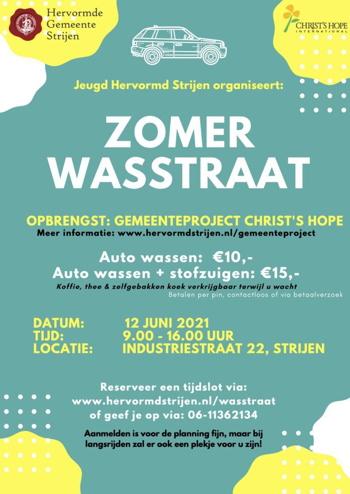 Carwash_Jeugd_gemeente_Strijen