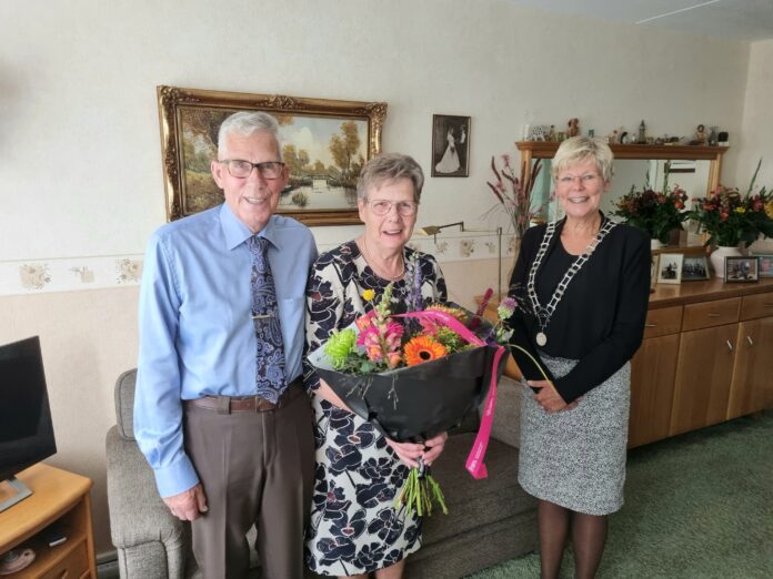 Echtpaar Priem-Buchner 60 jaar getrouwd 27-09-21 1