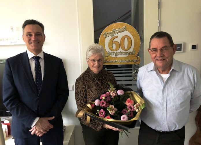 Echtpaar Steevens-Quartel 60 jaar getrouwd