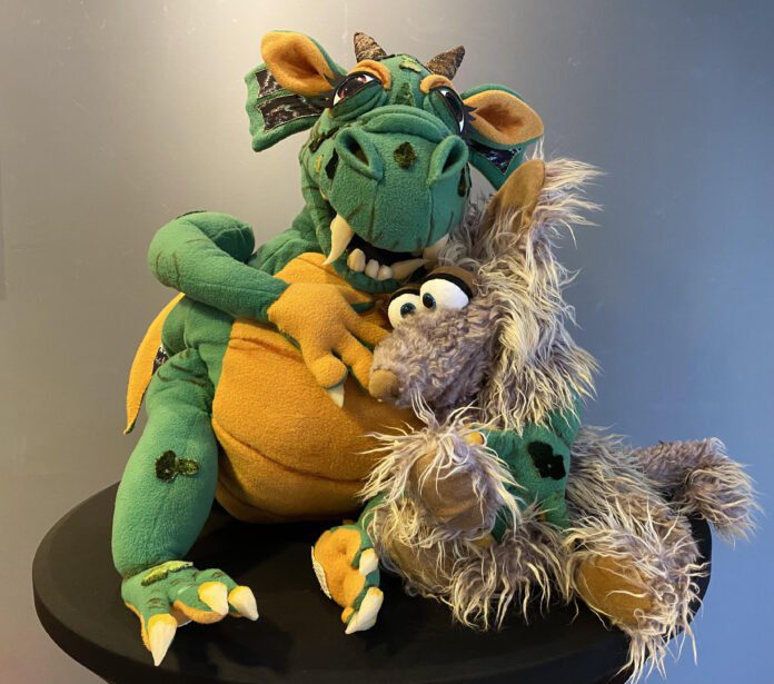 Droef moet huilen liggende foto