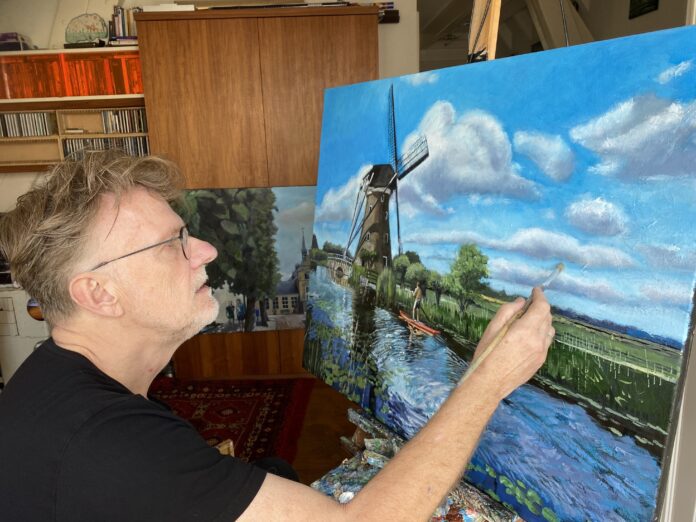 Foto beeldend kunstenaar Jos Crezée