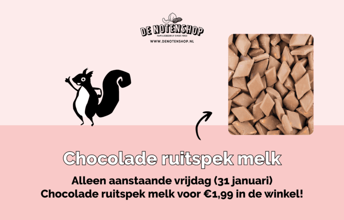 Winkel - Chocolade ruitspek melk