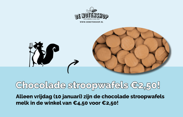 Winkel - Chocolade stroopwafels melk