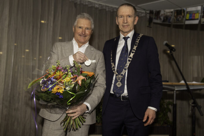 Zilveren erepenning Nico de Pijper