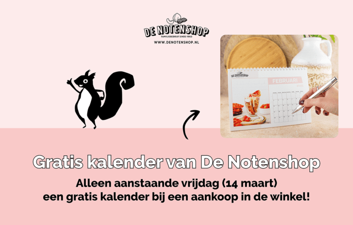 Winkel actie - Kalender