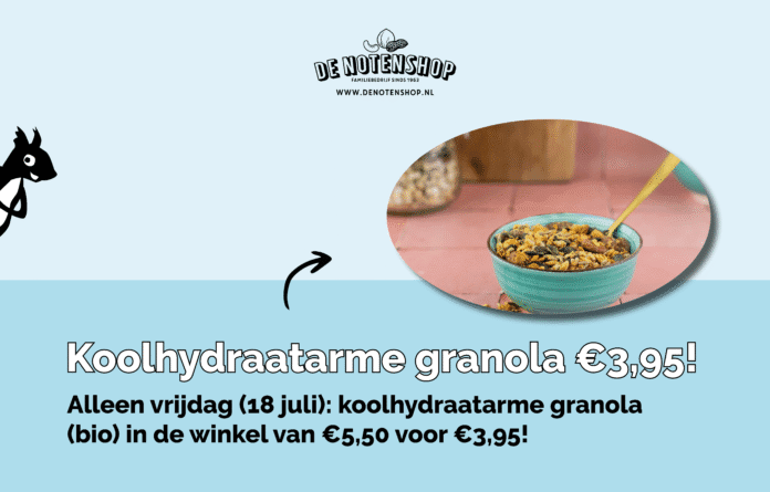 Winkel - Koolhydraatarme granola bio