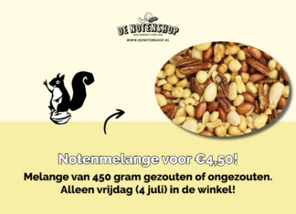 Shop deze vrijdag Notenmelange met korting!