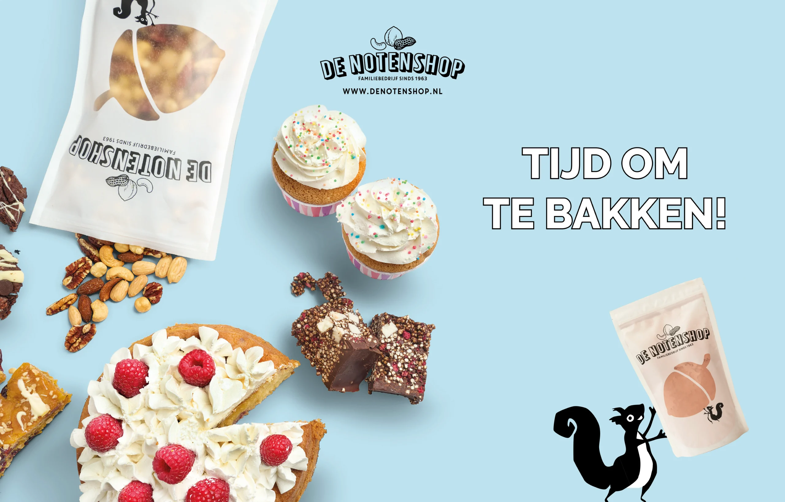 Tijd om te bakken met De Notenshop