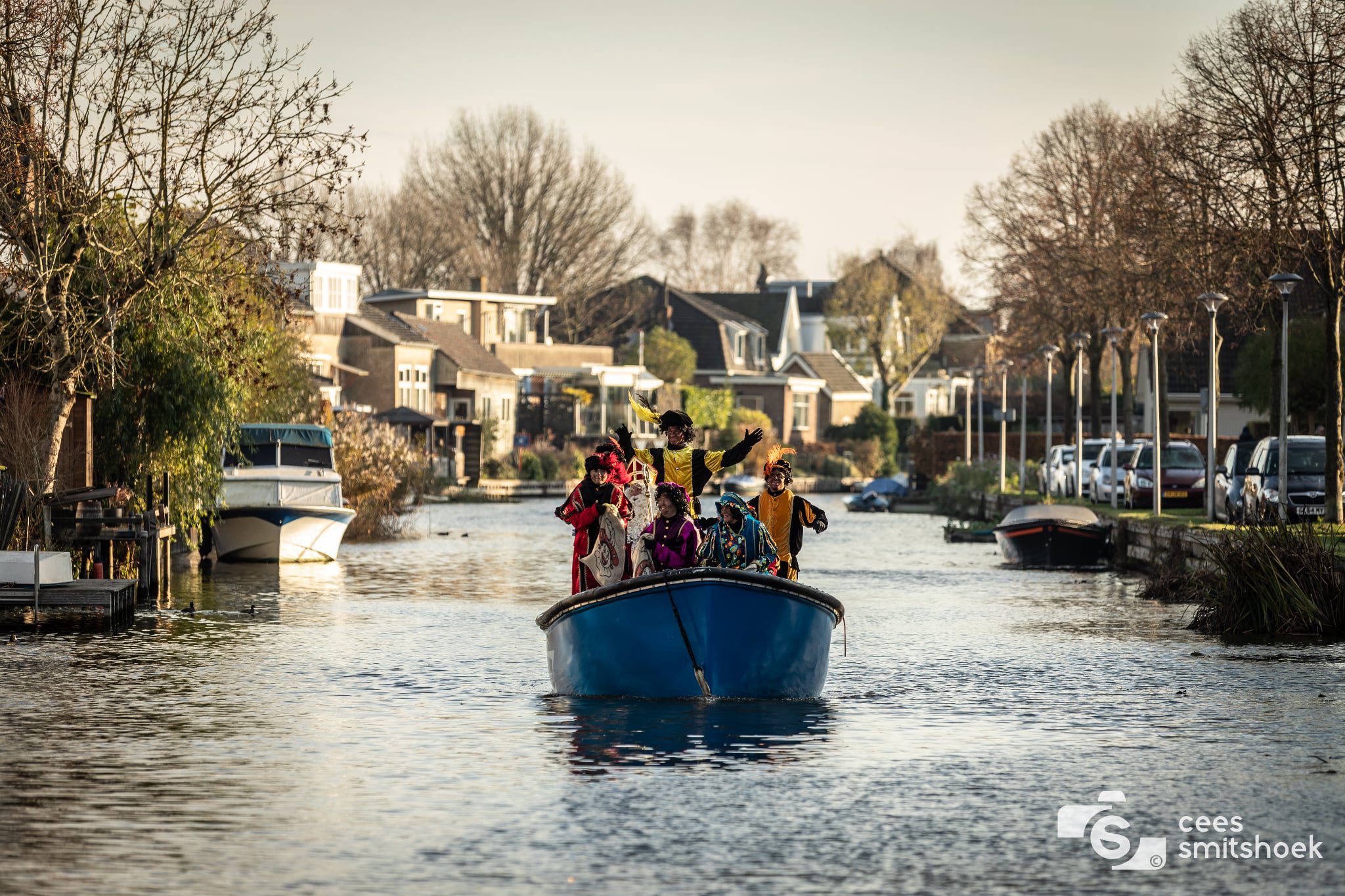 Sinterklaas feestelijk ontvangen in Strijen
