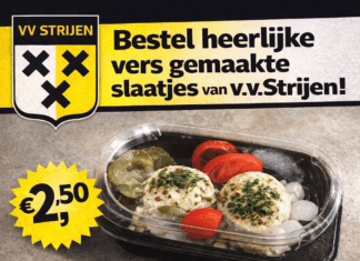Wereldberoemde slaatjes van v.v. Strijen weer huis aan huis verkocht
