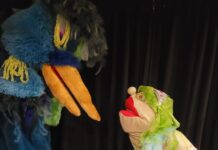 Poppentheater Ludiek speelt ‘De tijd is kwijt!’ in Strijen