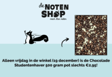 Actie: Chocolade Studentenhaver bij De Notenshop!