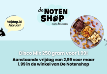 Start jouw weekend goed met Disco Mix van De Notenshop!