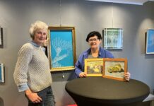 Dubbelexpositie van Nelleke Zuijdweg en Pauline van Roon in Vestzaktheater Ludiek