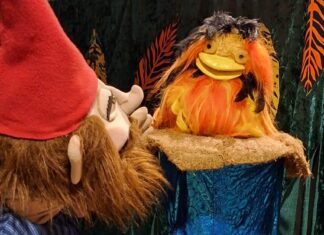 Zaterdag 7 maart speelt poppentheater Ludiek de voorstelling `Het snoepjespaleis`