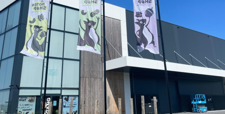 Goed nieuws: je parkeert weer bij de Notenshop voor de deur!